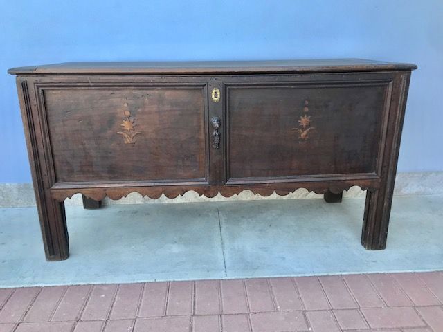 Walnut chest
