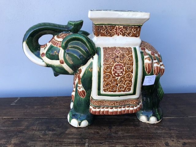 Oriental Taste Ceramic Elephant