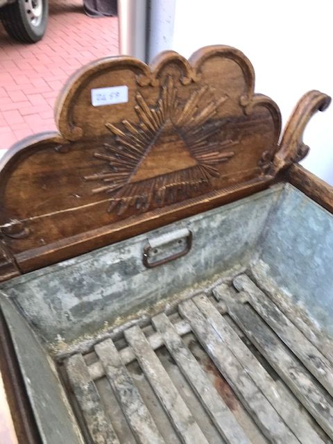 Culla in Noce Intagliata - Restaurata (in corso d'opera) - Foto 4