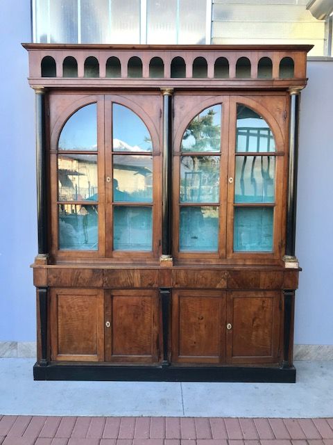 Empire Bookcase in Walnut at 4 by Farmacia