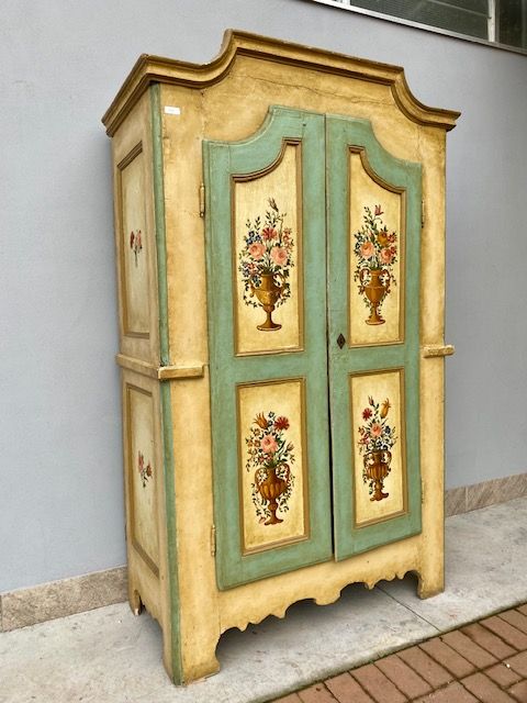 Lacquered and Painted Wardrobe
