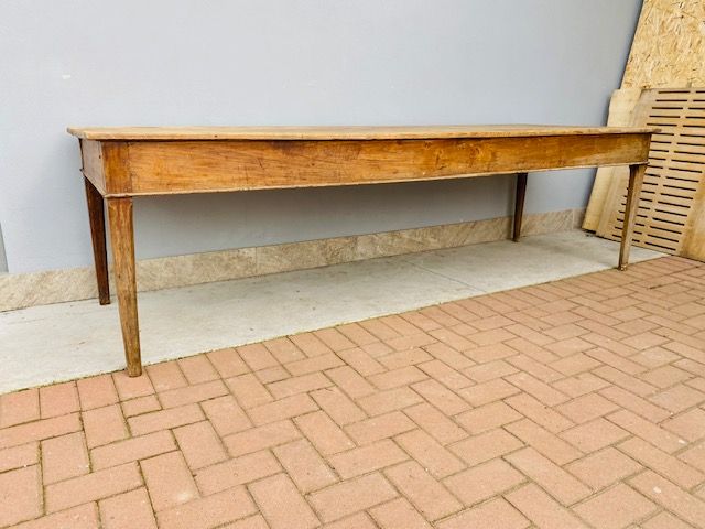 Large Rustic Larch Table.