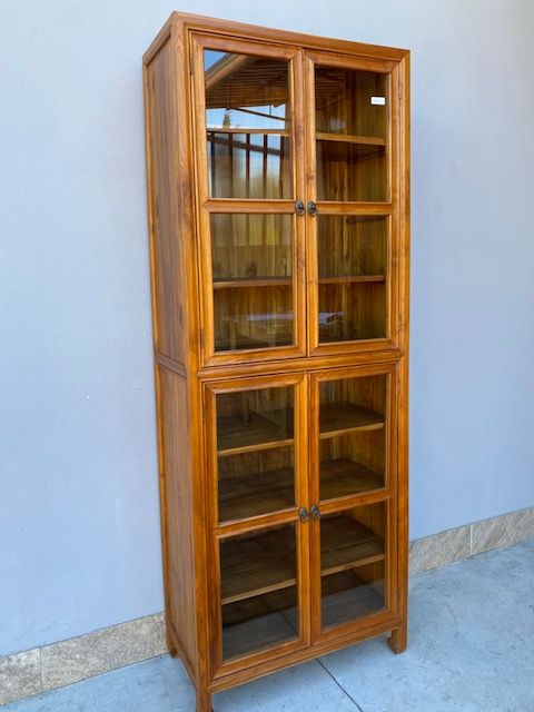Teak Wood Bookcase.