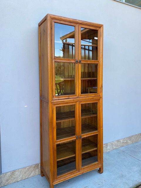 Teak Wood Bookcase.