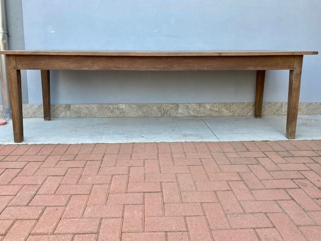 Rustic Refectory Table in Cherry .