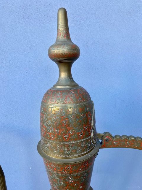 Pitcher of Islamic Taste in Brass_Conserved_car 3201 - Foto 3