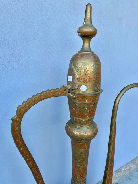 Pitcher of Islamic Taste in Brass_Conserved_car 3201 - Foto 6