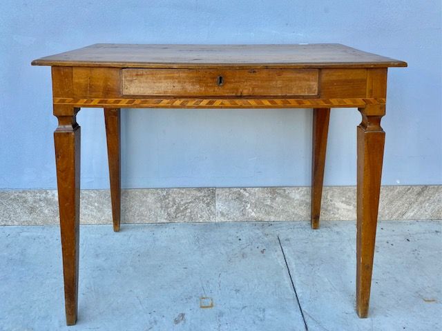 Small Louis XVI walnut writing desk.