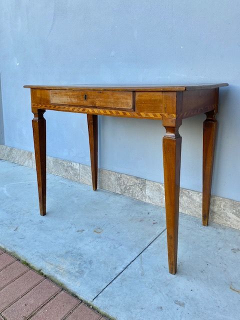 Louis XVI walnut writing desk - restored (in progress)_car 3180 - Foto 3