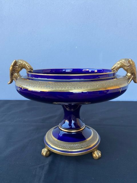 Limoges Porcelain Centrepiece Vase_car 3174 - Foto 1