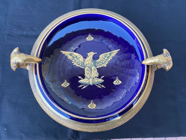 Limoges Porcelain Centrepiece Vase_car 3174 - Foto 2