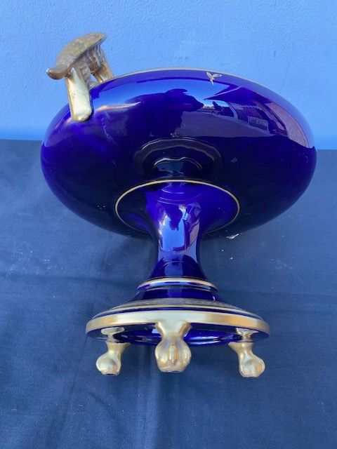 Limoges Porcelain Centrepiece Vase_car 3174 - Foto 4