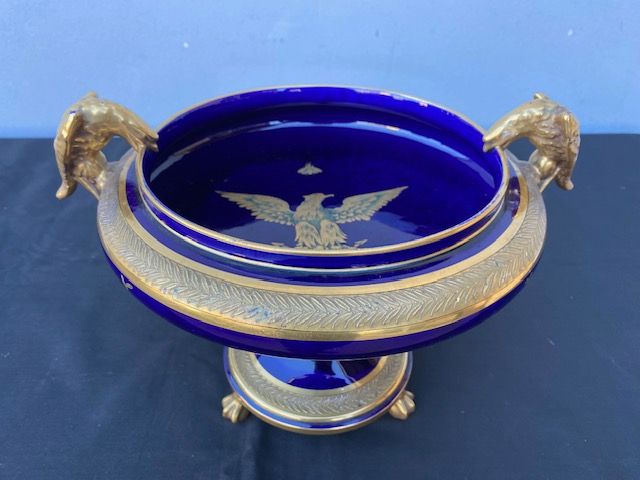 Limoges Porcelain Centrepiece Vase