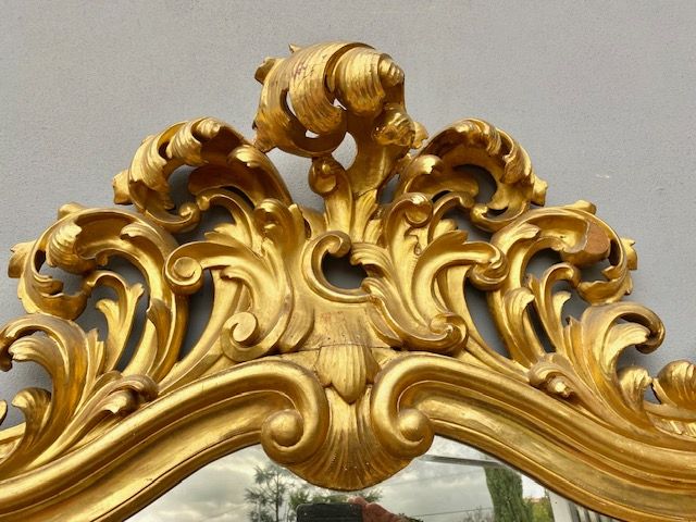 Important Cartouche Mirror - Restored (in progress)_car 3195 - Foto 3