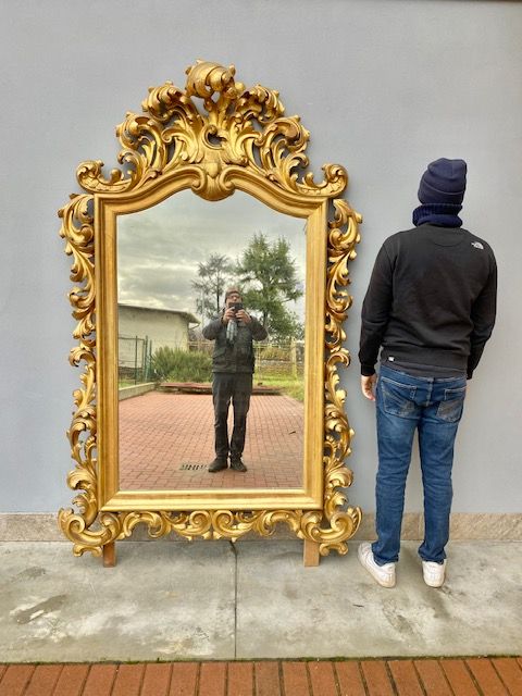 Important Cartouche Mirror - Restored (in progress)_car 3195 - Foto 7