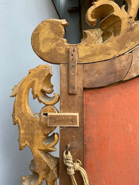 Important Cartouche Mirror - Restored (in progress)_car 3195 - Foto 9