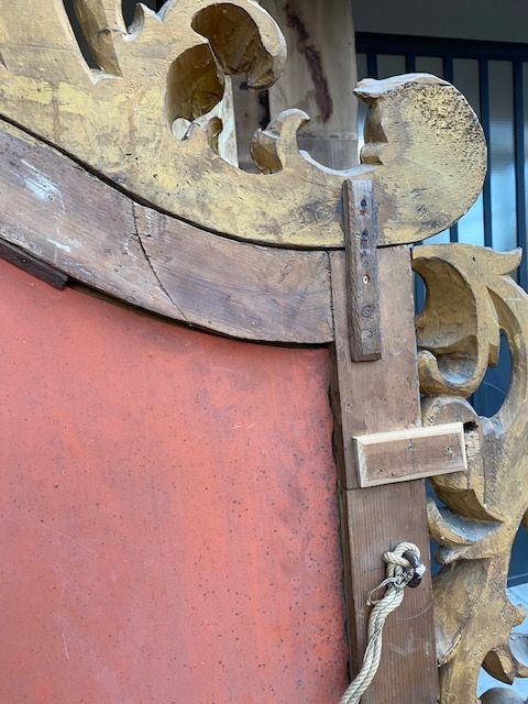 Important Cartouche Mirror - Restored (in progress)_car 3195 - Foto 11