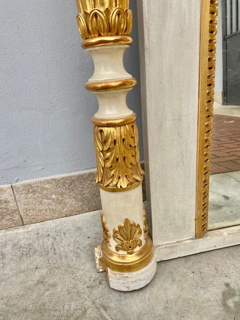 Important Empire Fireplace Mirror - Restored (in progress)_car 3192 - Foto 8