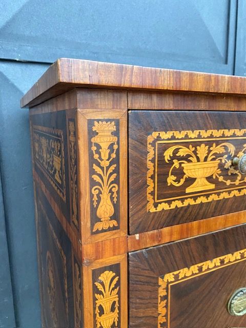 Inlaid Walnut Louis XVI Chest of Drawers - Restored (in progress)_car 3189 - Foto 4