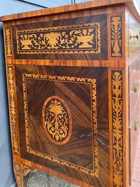 Inlaid Walnut Louis XVI Chest of Drawers - Restored (in progress)_car 3189 - Foto 5