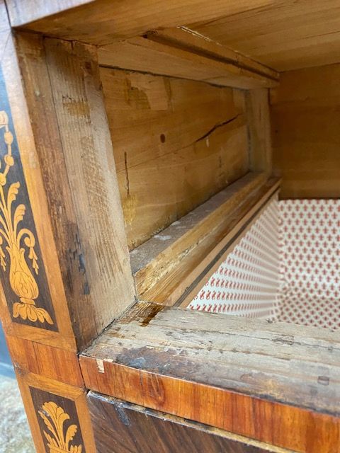 Inlaid Walnut Louis XVI Chest of Drawers - Restored (in progress)_car 3189 - Foto 10