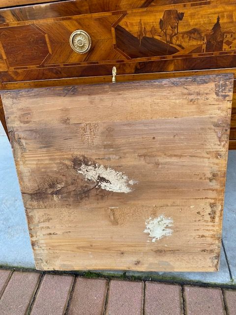 Important Louis XVI Walnut Dresser - Restored_car 3173 - Foto 9