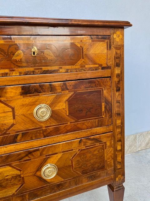 Important Louis XVI Walnut Dresser - Restored_car 3173 - Foto 18