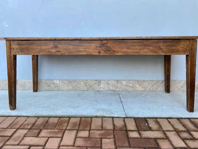 Rustic Chestnut Refectory Table - Restoration (in progress)_car 3183 - Foto 2