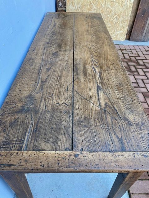 Rustic Chestnut Refectory Table - Restoration (in progress)_car 3183 - Foto 6