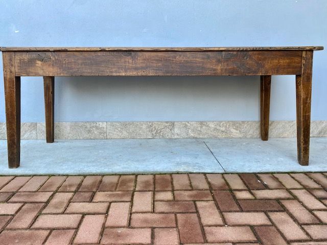 Rustic Chestnut Refectory Table - Restoration (in progress)_car 3183 - Foto 9