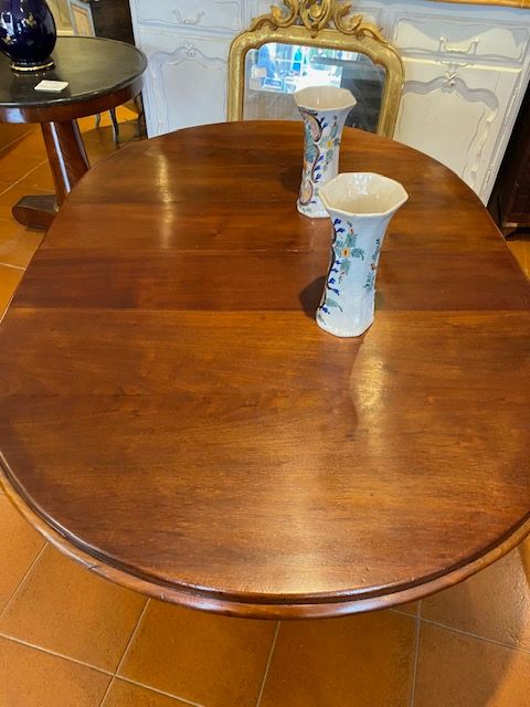 Oval English Extendable Table - Restored_car 3234 - Foto 3