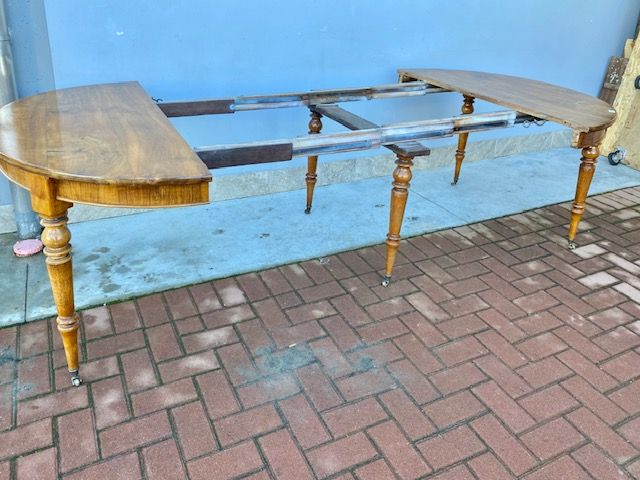 Antique Oval Extendable Table - Restored (in progress)_car 3300 - Foto 7