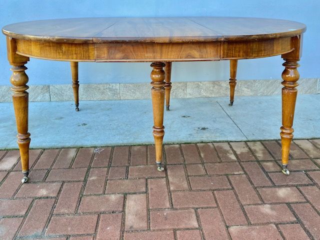 Antique Oval Extendable Table - Restored (in progress)_car 3300 - Foto 9