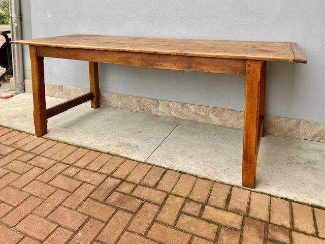 Rustic Oak Refectory Table - Restoration (in progress)_car 3322 - Foto 6