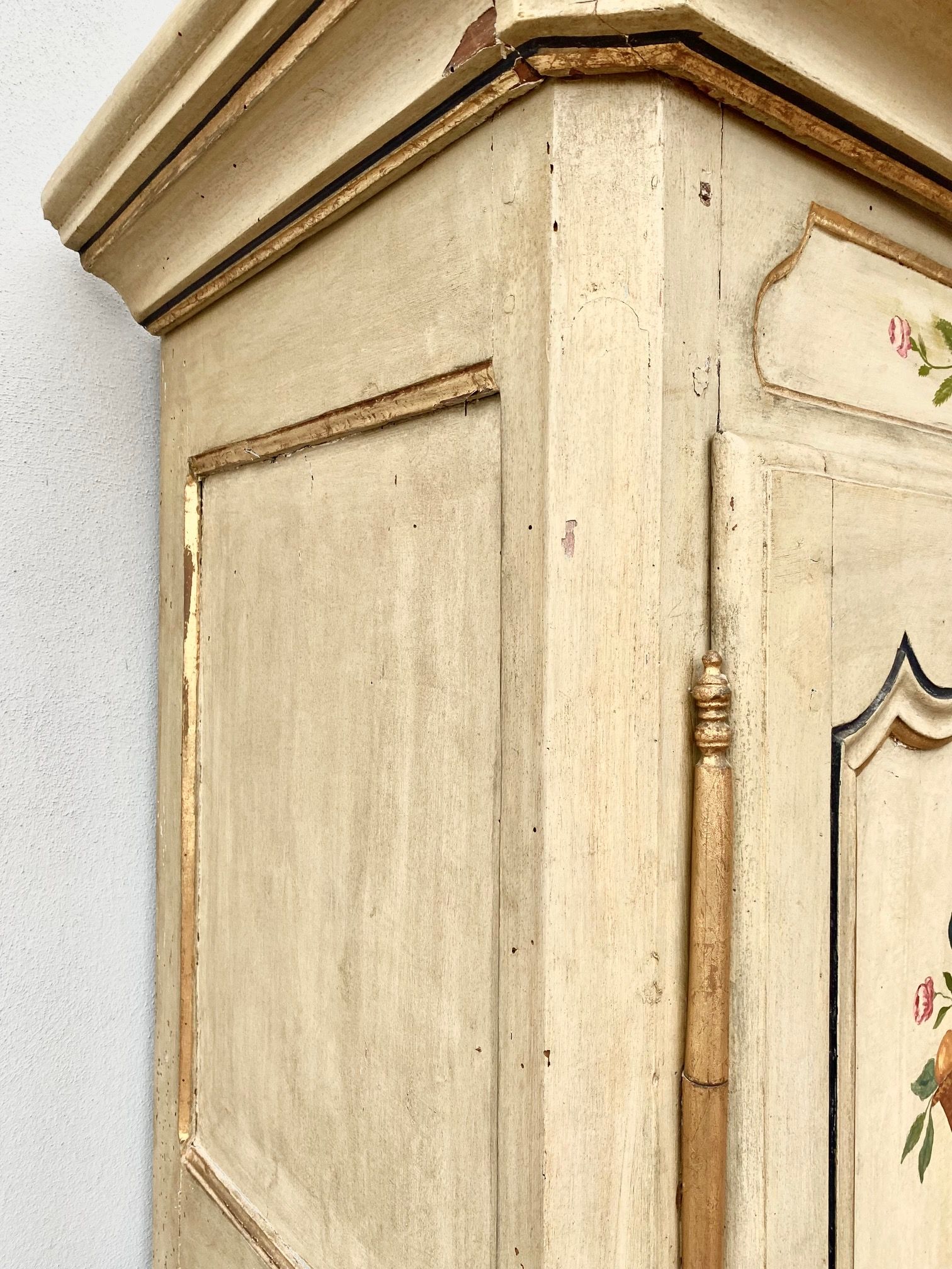 Antique Lacquered Provençal Wardrobe - Restored (in progress)_car 3333 - Foto 7