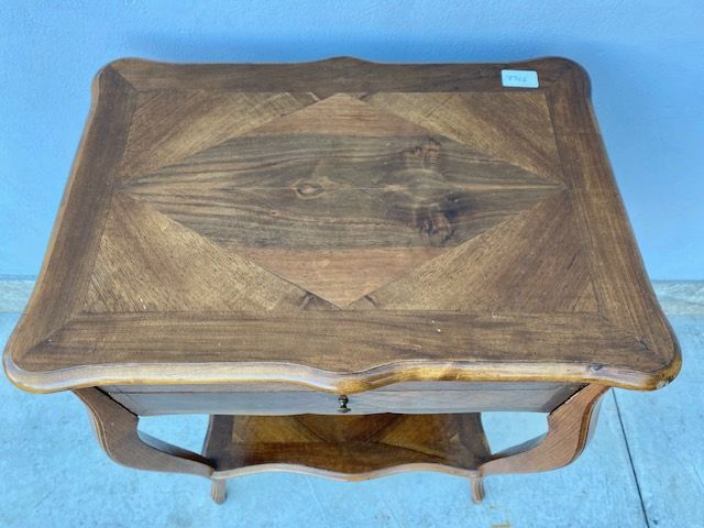 Louis XV-style walnut coffee table - restored (in progress)_car 3346 - Foto 3