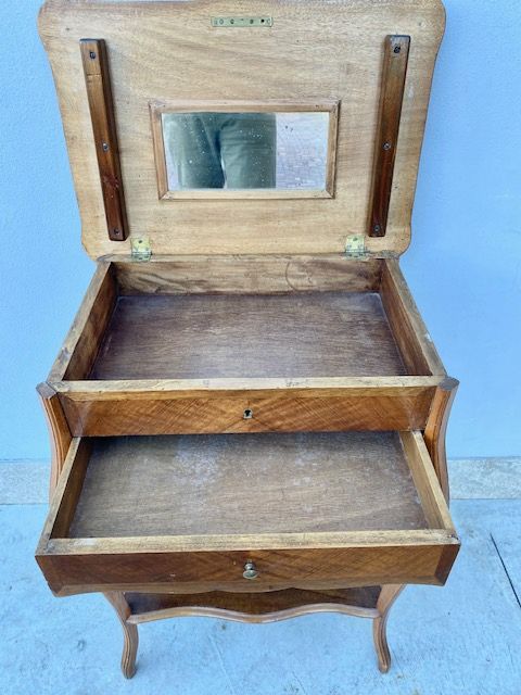 Louis XV-style walnut coffee table - restored (in progress)_car 3346 - Foto 5