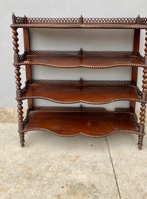 Mahogany Etagere - Restored (in progress)_car 3353 - Foto 3