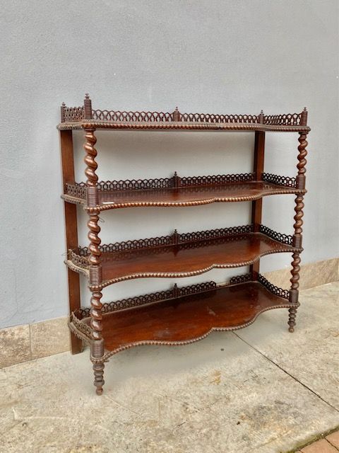 Mahogany Etagere - Restored (in progress)_car 3353 - Foto 5