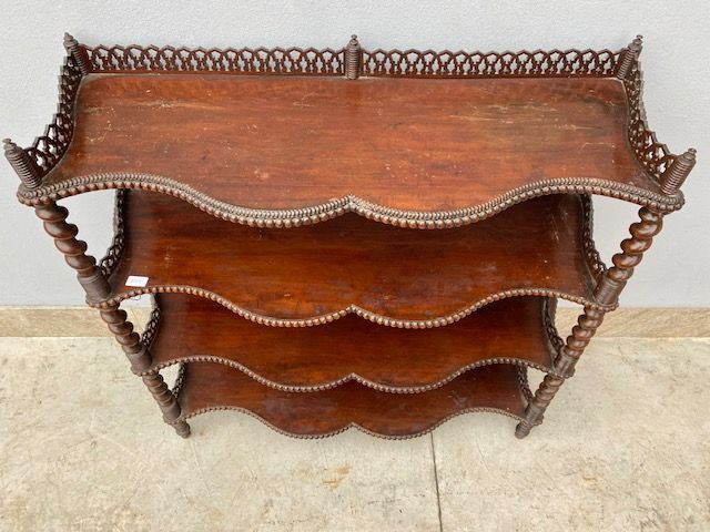 Mahogany Etagere - Restored (in progress)_car 3353 - Foto 6