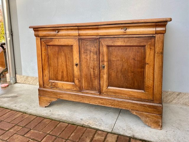 Charles X Solid Walnut Sideboard - Restored (in progress)_car 3359 - Foto 2