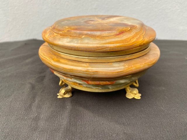 Agate Stone Jewellery Box