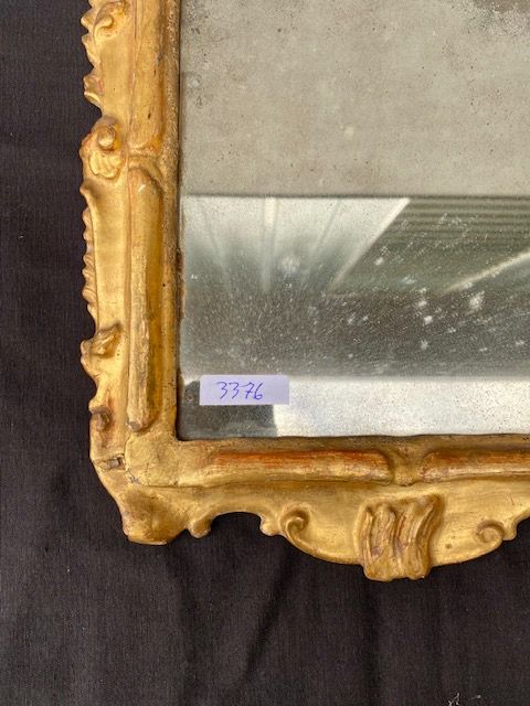 Small Wooden and Gilded Mirror - Restored (in progress)_car 3376 - Foto 1