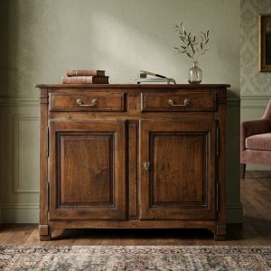 Credenza Luigi XVI in Noce Restaurata - Epoca primo '800