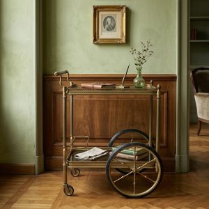 Carrello Porta Vivande - Anni '50 in Ottone
