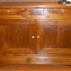 Credenza Antica in Ciliegio con Bocchette in Avorio - Epoca 1800