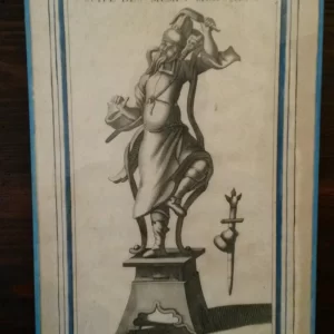 Stampa d'epoca della fine del 1800 - Piccole dimensioni