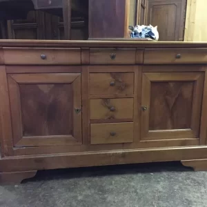Credenza Antica in Ciliegio con Sei Cassetti - Epoca 1850