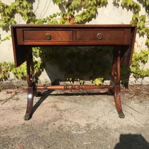 Scrittoio Impero in Mogano con Alette - Epoca 1800