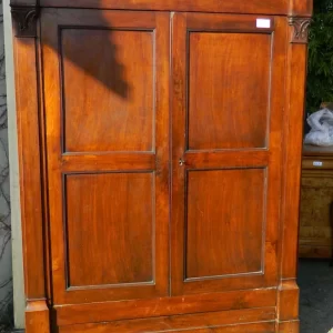 Armadio Impero a Due Porte in Noce - Epoca 1800